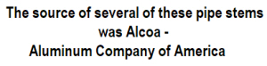 ALCOA - the source of many metal stems